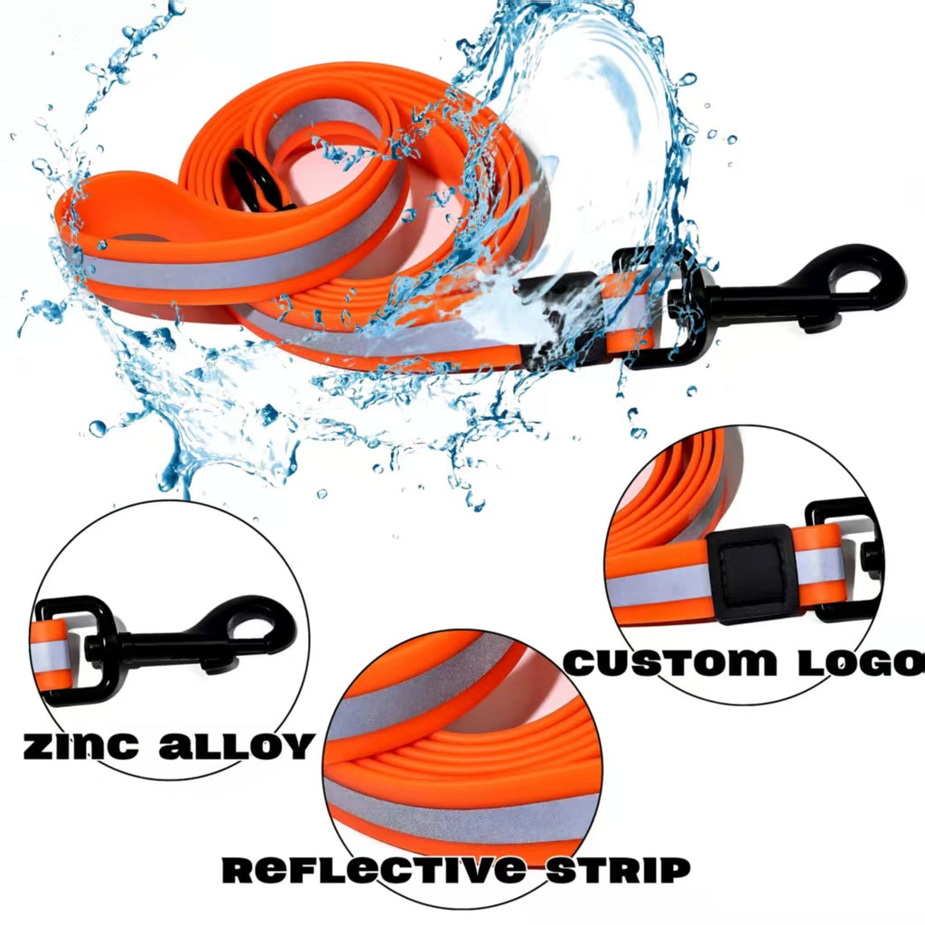 Reflective Leash Set It Can Reflect Light Sources Effectively Enhancing The Safety Of Pets During Outdoor Outings