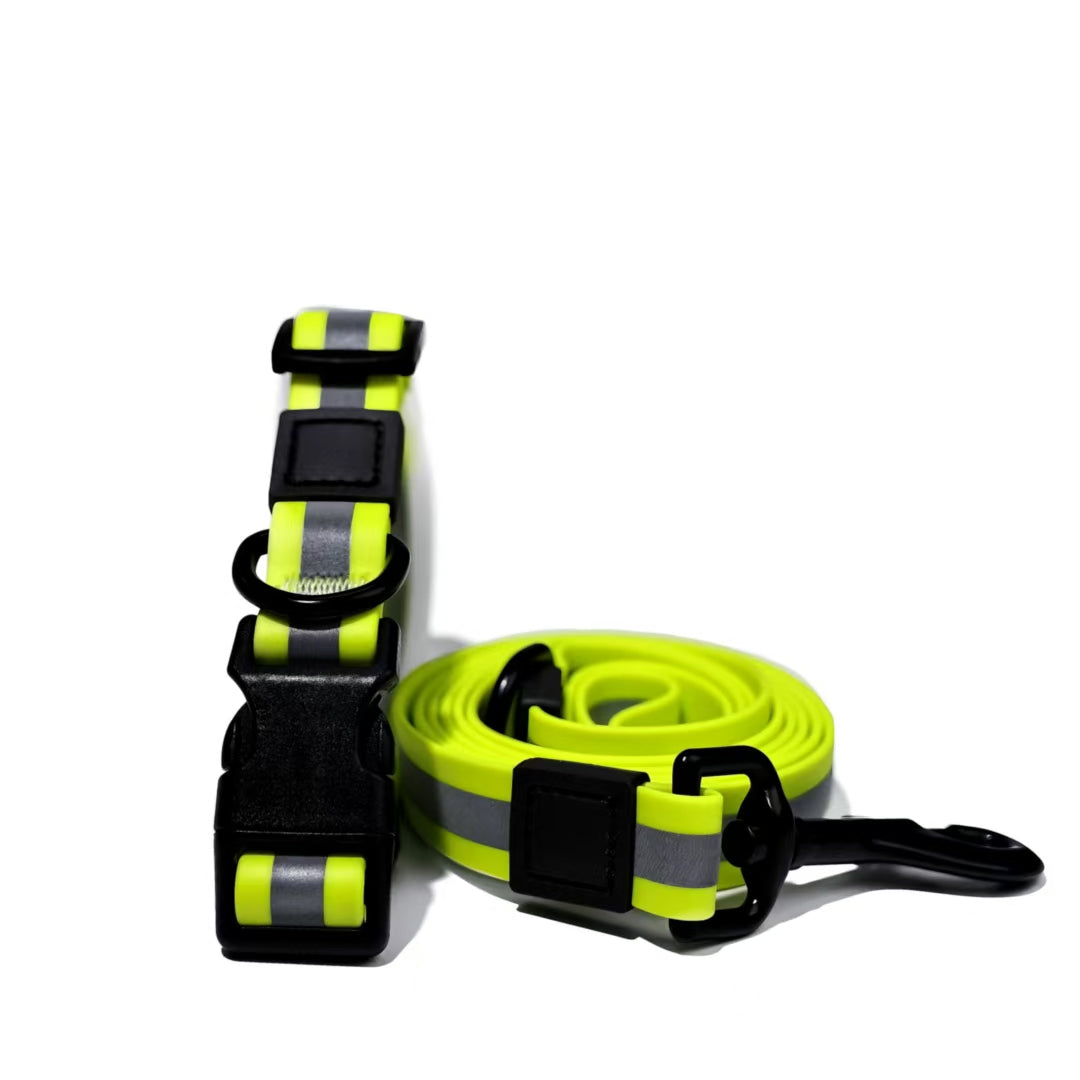 Reflective Leash Set It Can Reflect Light Sources Effectively Enhancing The Safety Of Pets During Outdoor Outings